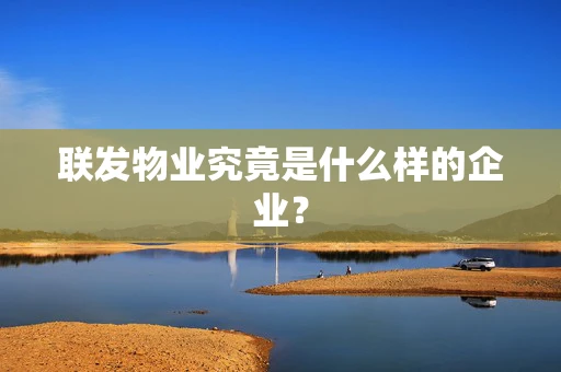联发物业究竟是什么样的企业？
