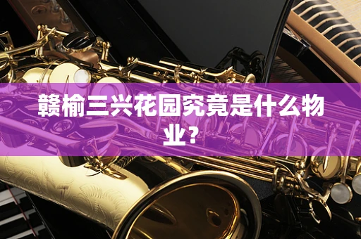 赣榆三兴花园究竟是什么物业？