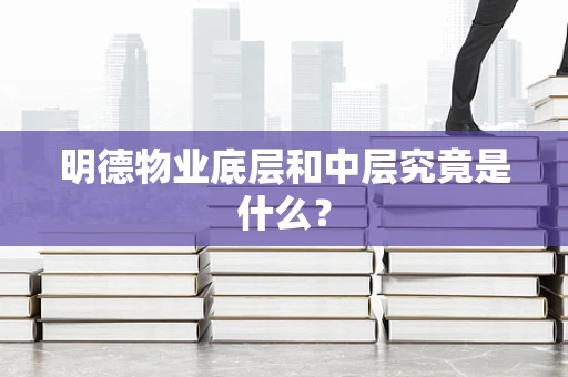 明德物业底层和中层究竟是什么？