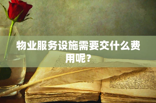 物业服务设施需要交什么费用呢？