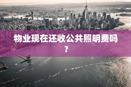 物业现在还收公共照明费吗？
