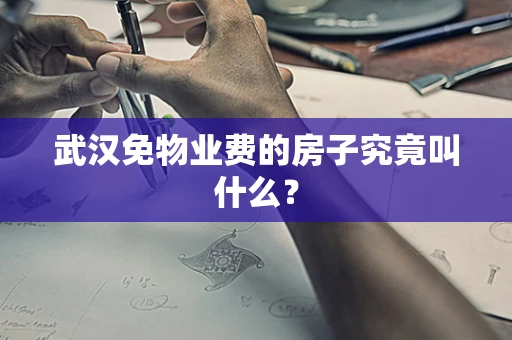 武汉免物业费的房子究竟叫什么？