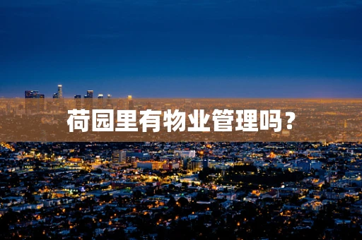 荷园里有物业管理吗？