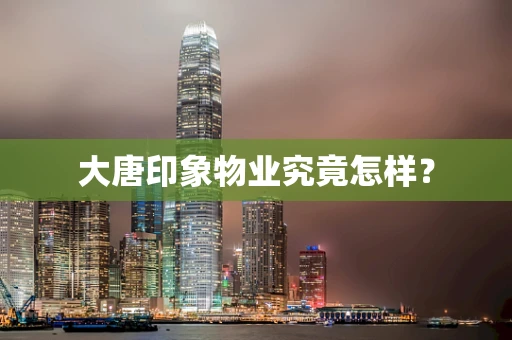 大唐印象物业究竟怎样？