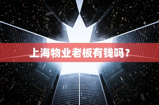 上海物业老板有钱吗？