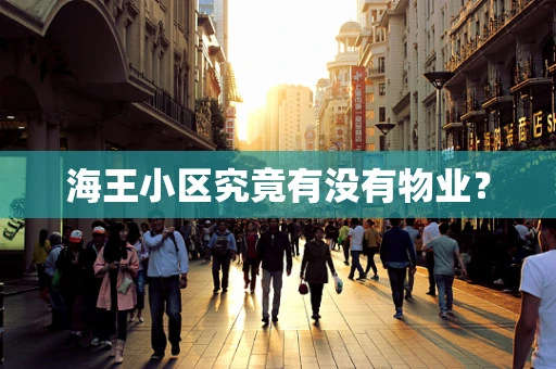 海王小区究竟有没有物业？