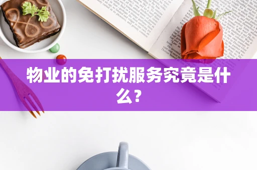 物业的免打扰服务究竟是什么？