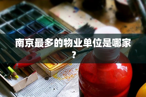 南京最多的物业单位是哪家？