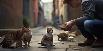 物业小哥喂猫算违法吗？