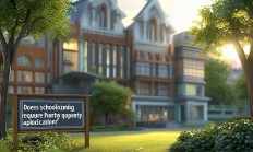 学校划分需要物业申请吗？