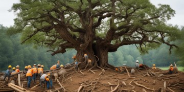 物业砍树14次是否犯法？