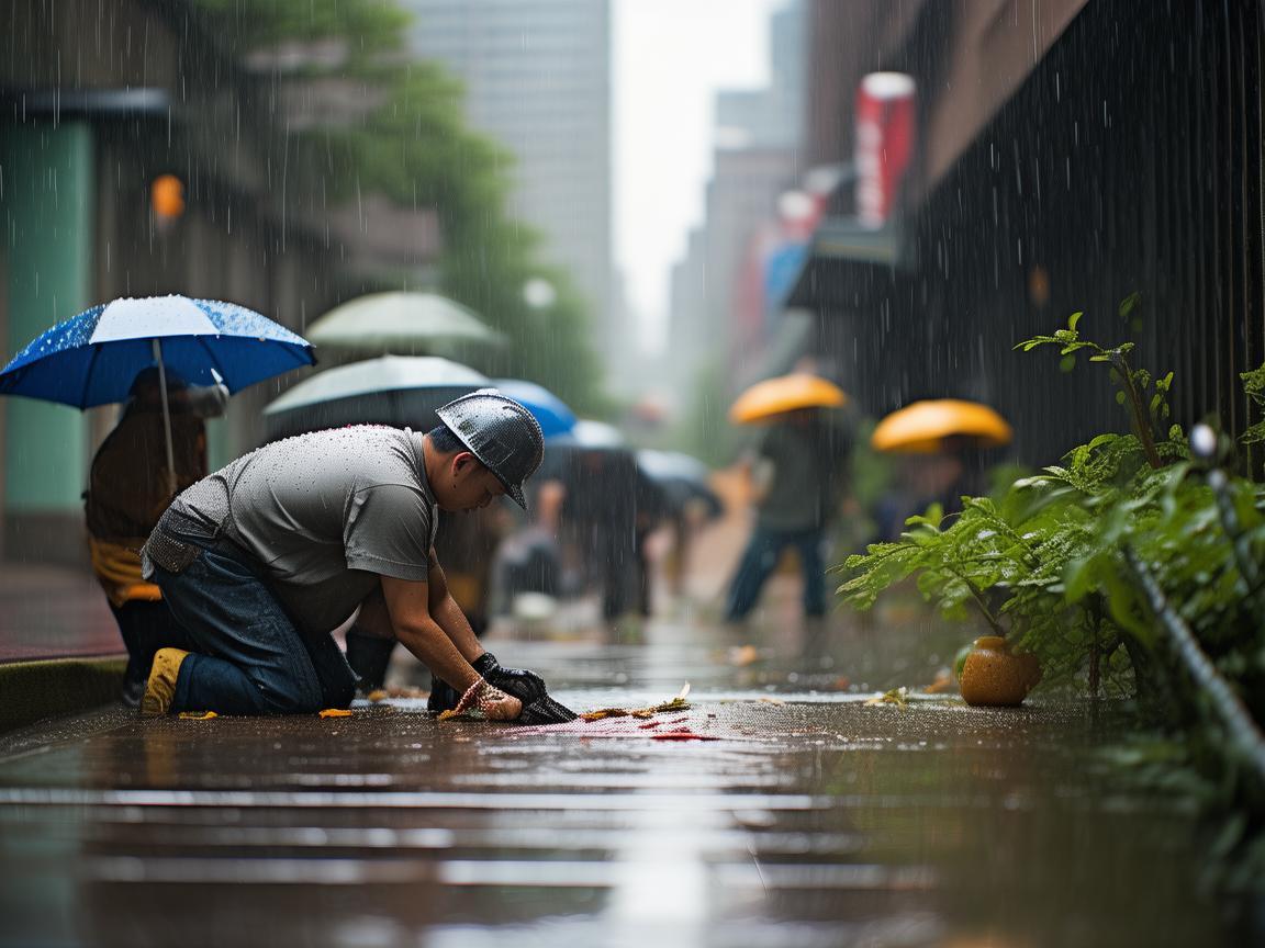 雨天物业人究竟干什么活？