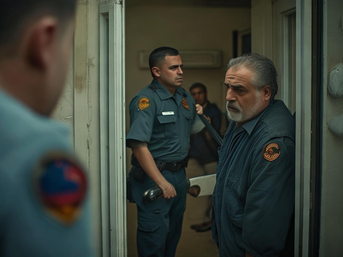 拿刀阻止物业进门是否违法？